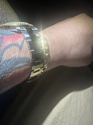 Beautifully Polished Rolex Watch and Bracelet